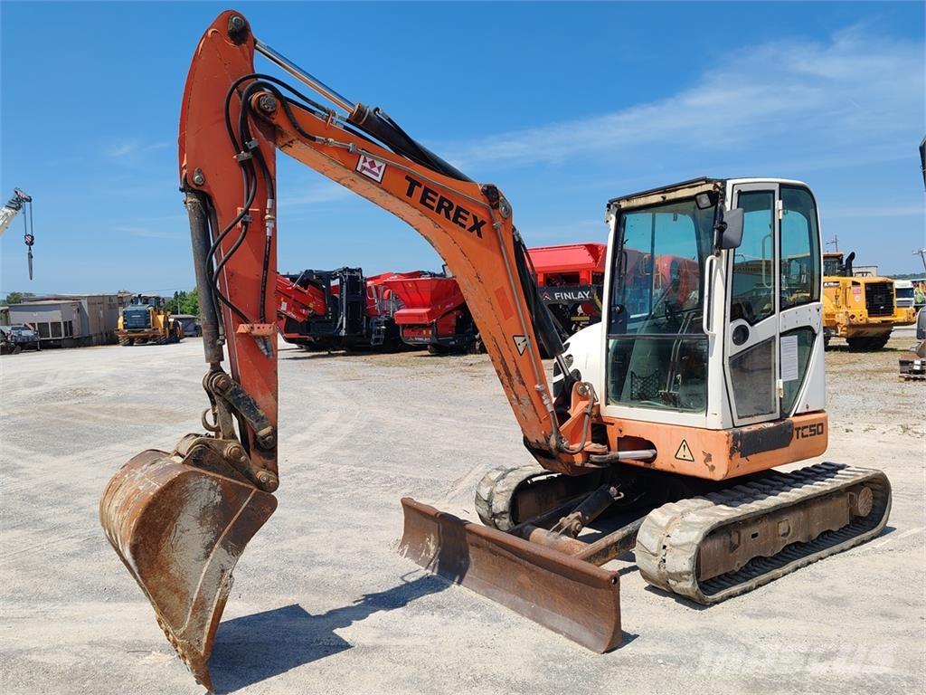 Terex TC50 Mini ekskavatori < 7 t
