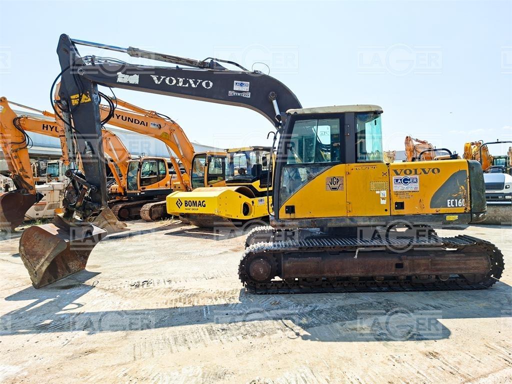 Volvo EC160 Kāpurķēžu ekskavatori