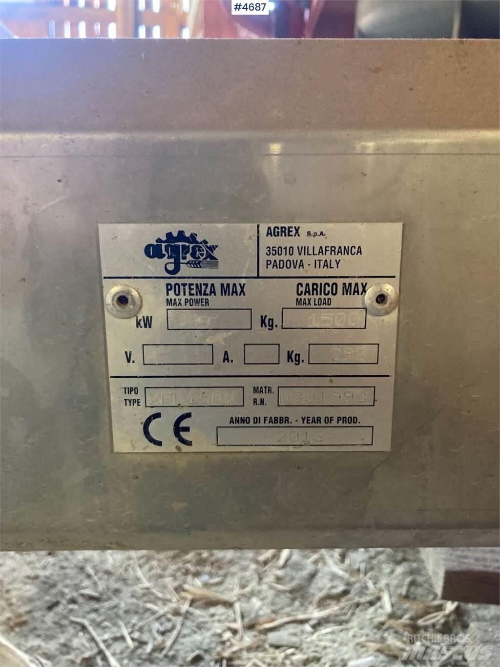 Agrex XP1 1500 Sējmašīnas