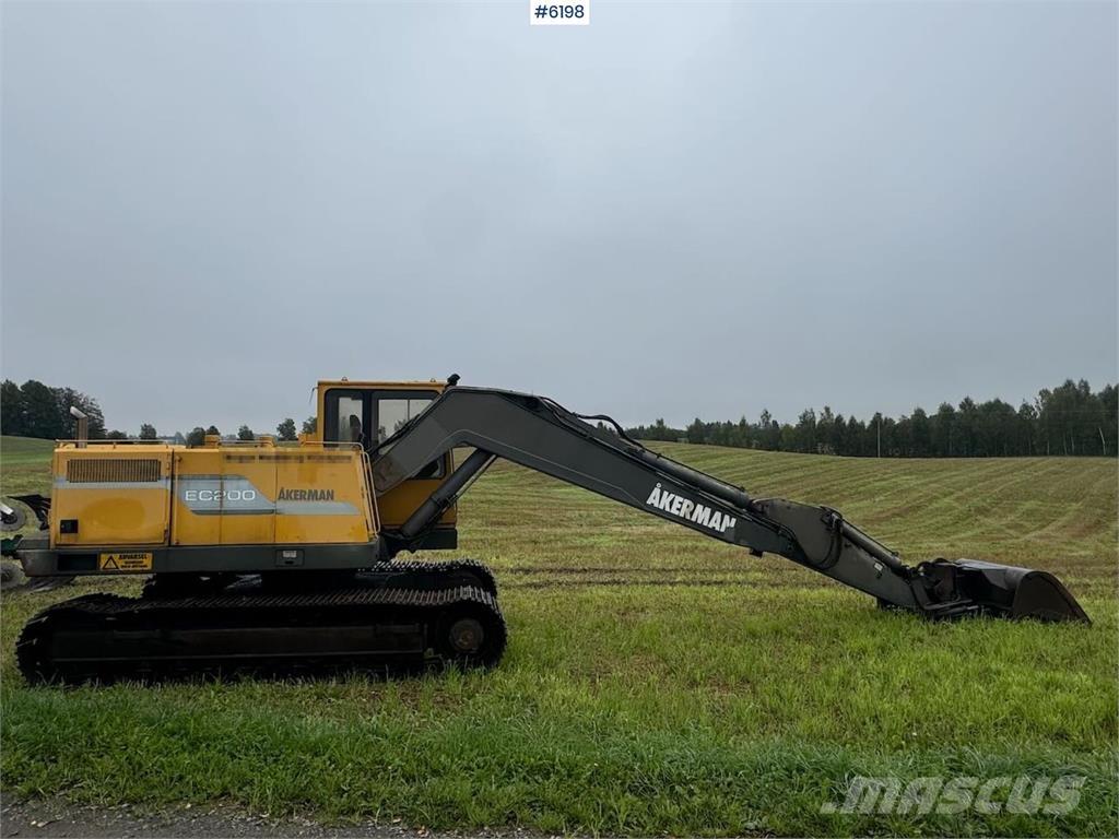 Åkerman EC200 Kāpurķēžu ekskavatori