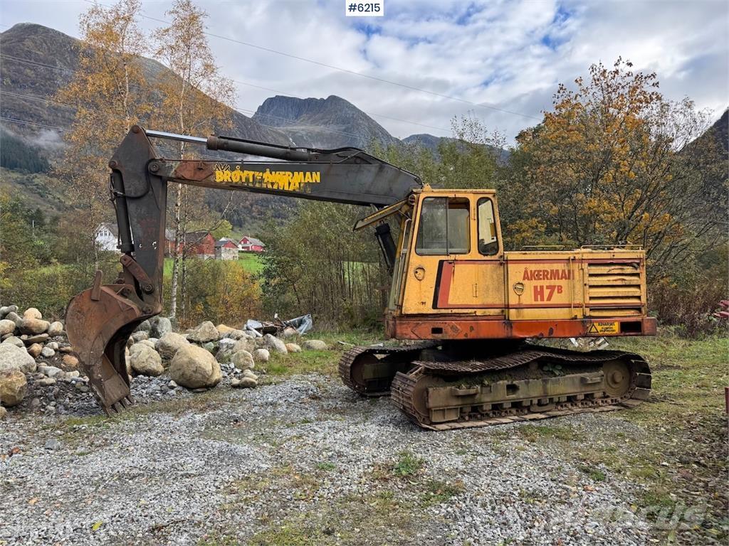 Åkerman H7B Kāpurķēžu ekskavatori
