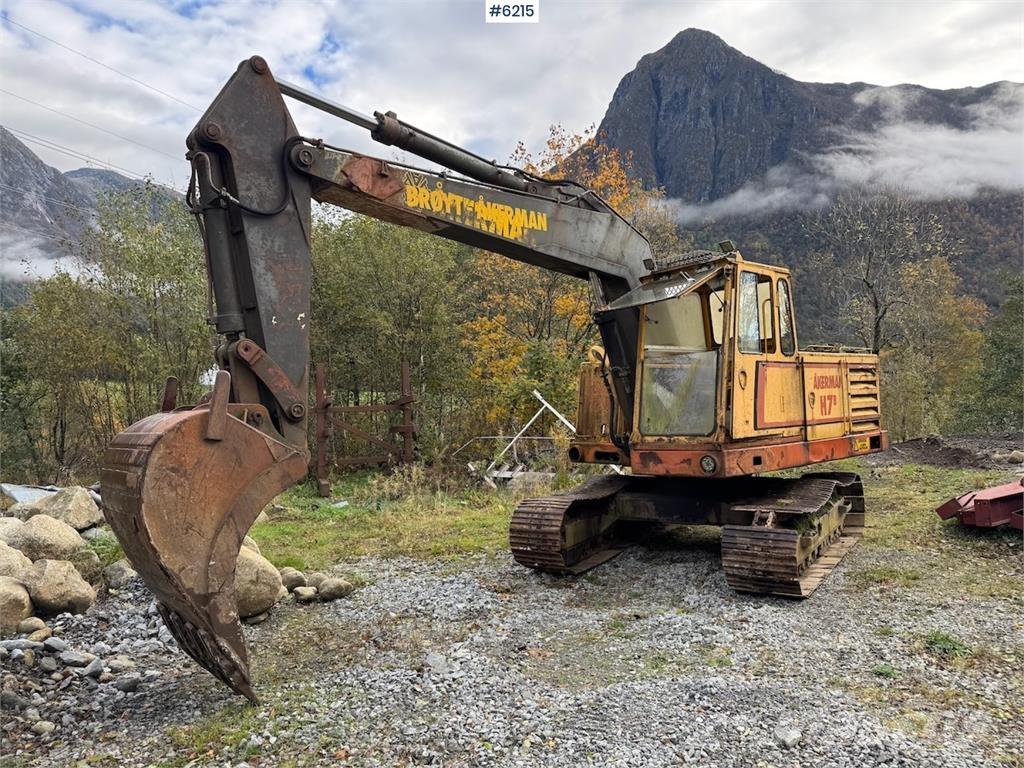 Åkerman H7B Kāpurķēžu ekskavatori
