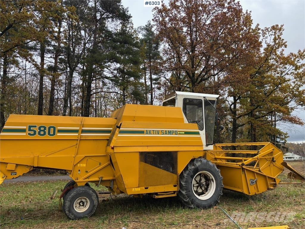 Aktiv Sampo 580 Ražas novākšanas kombaini