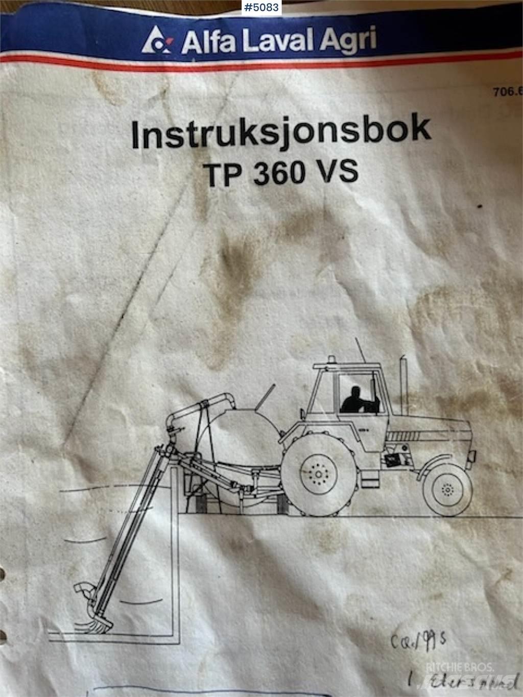 Alfa Laval TP 360 Sējmašīnas