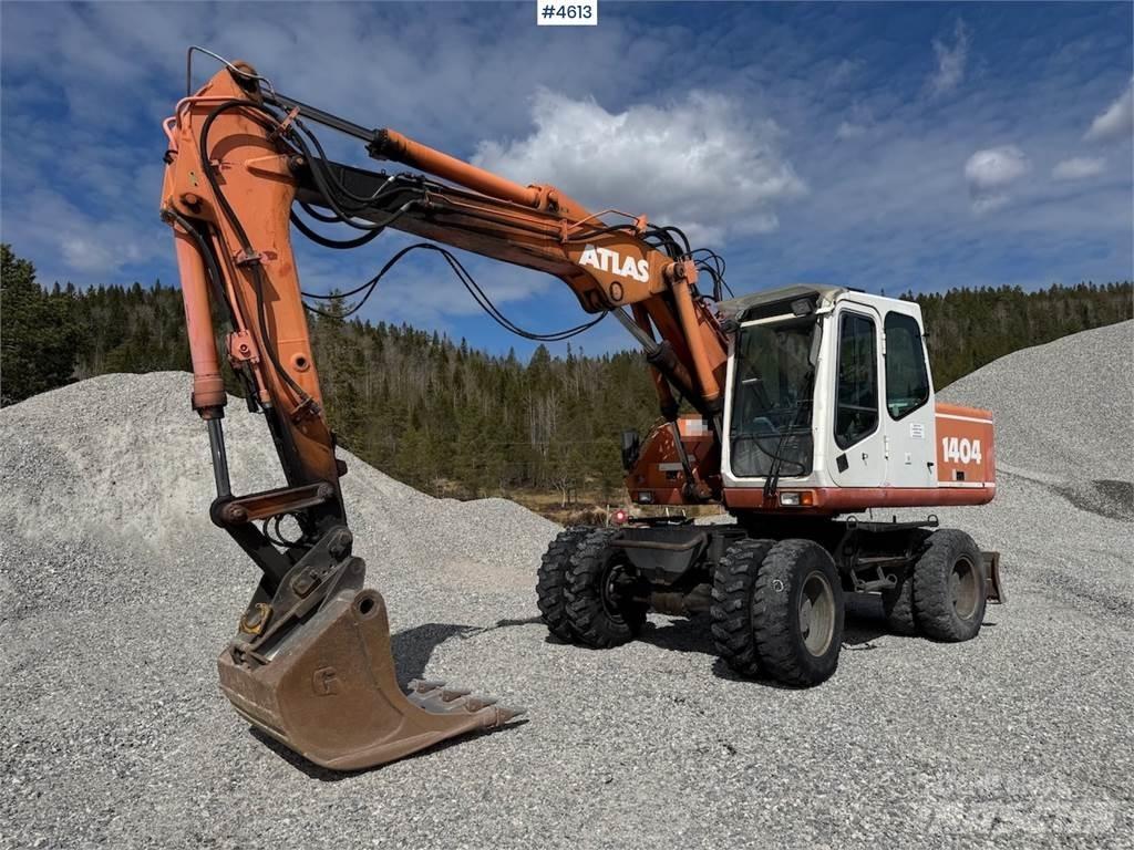 Atlas 1404 Kāpurķēžu ekskavatori