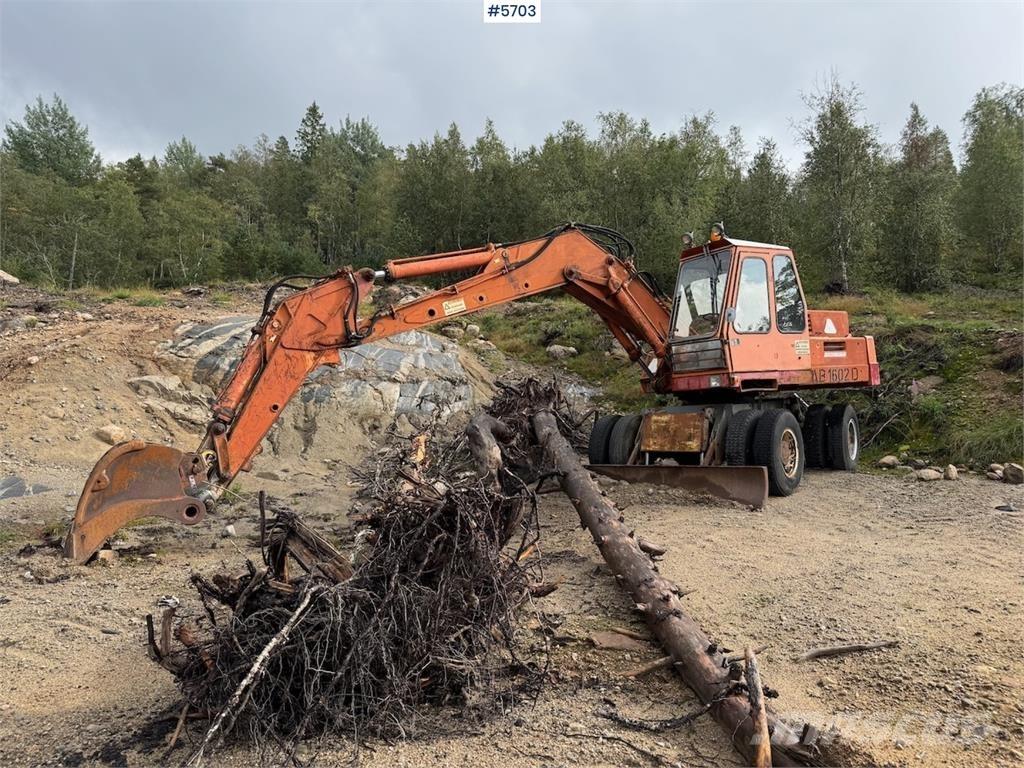 Atlas 1602 D Kāpurķēžu ekskavatori