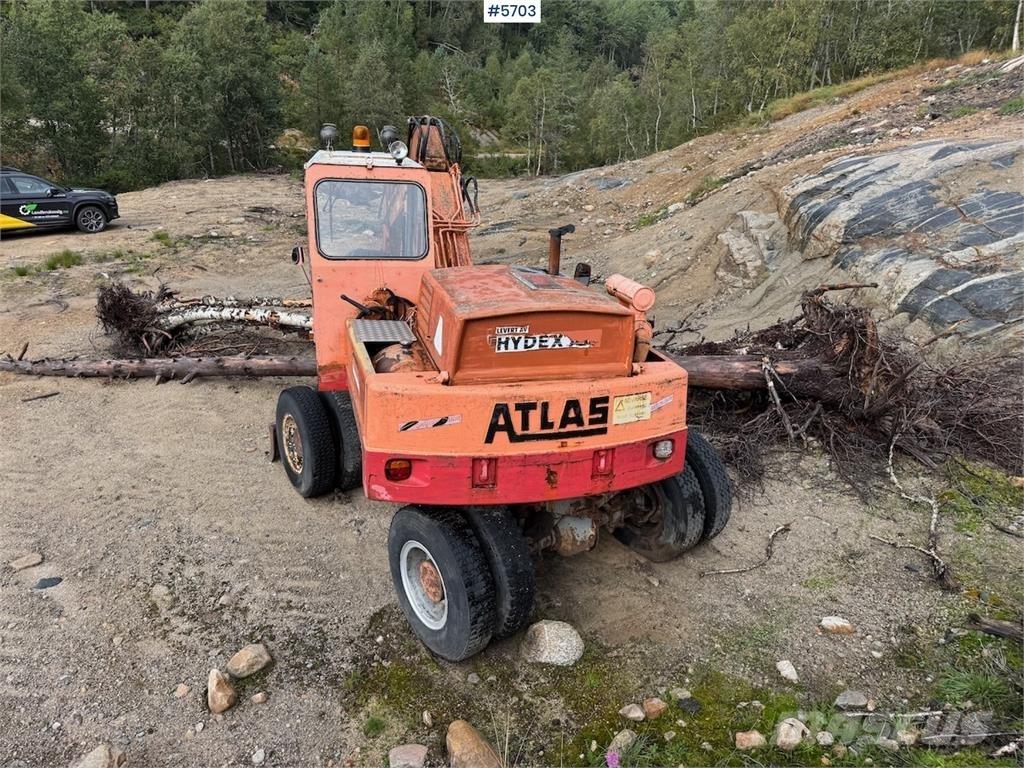 Atlas 1602 D Kāpurķēžu ekskavatori
