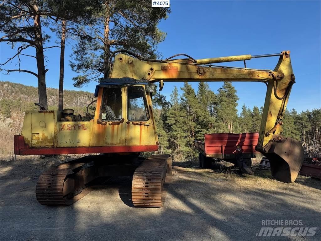 Brøyt X21 TL Kāpurķēžu ekskavatori
