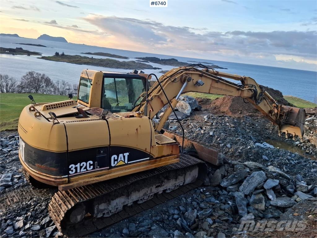 CAT 312C L Kāpurķēžu ekskavatori