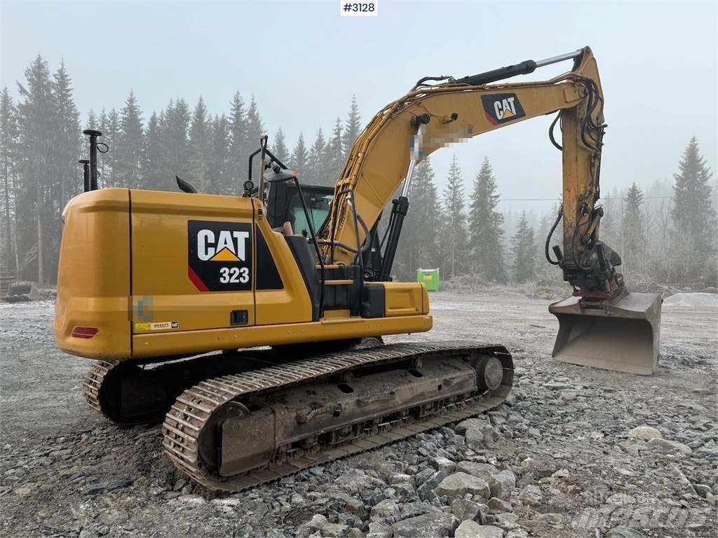 CAT 323-07A Kāpurķēžu ekskavatori