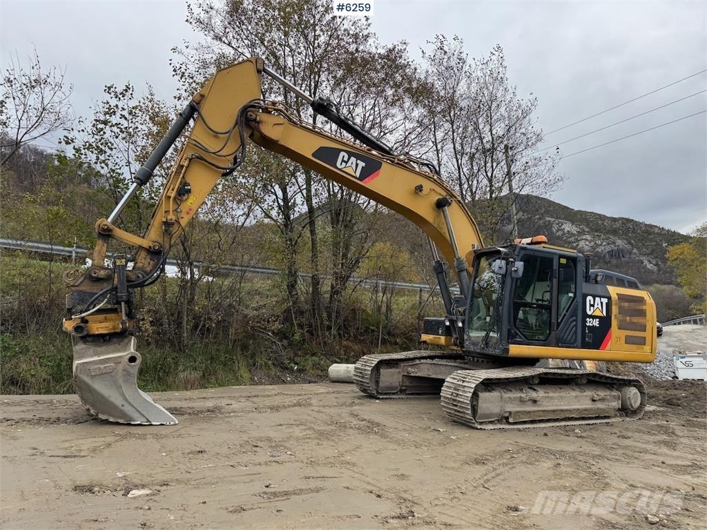 CAT 324 E Kāpurķēžu ekskavatori