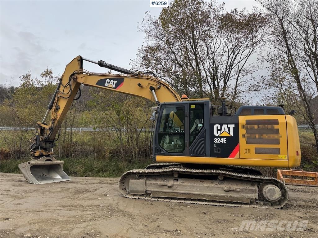 CAT 324 E Kāpurķēžu ekskavatori