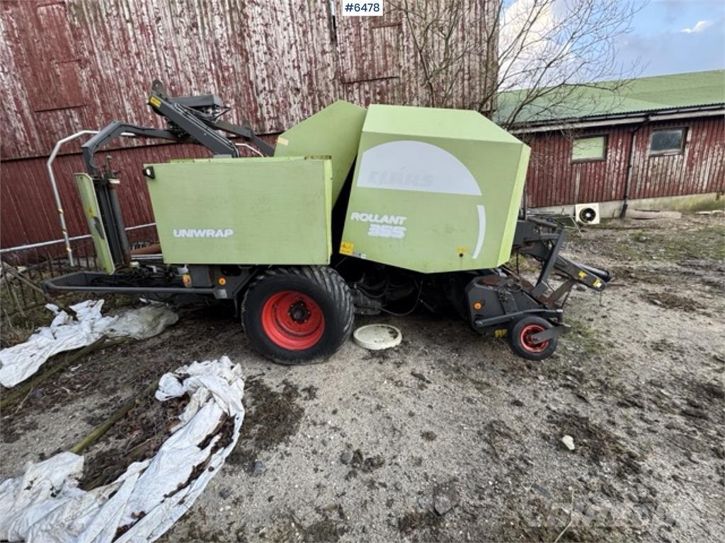 CLAAS 255 Uniwrap Cita ražas novākšanas tehnika