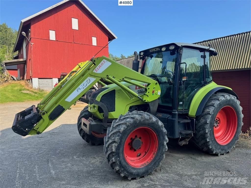 CLAAS Arion 430 Traktori