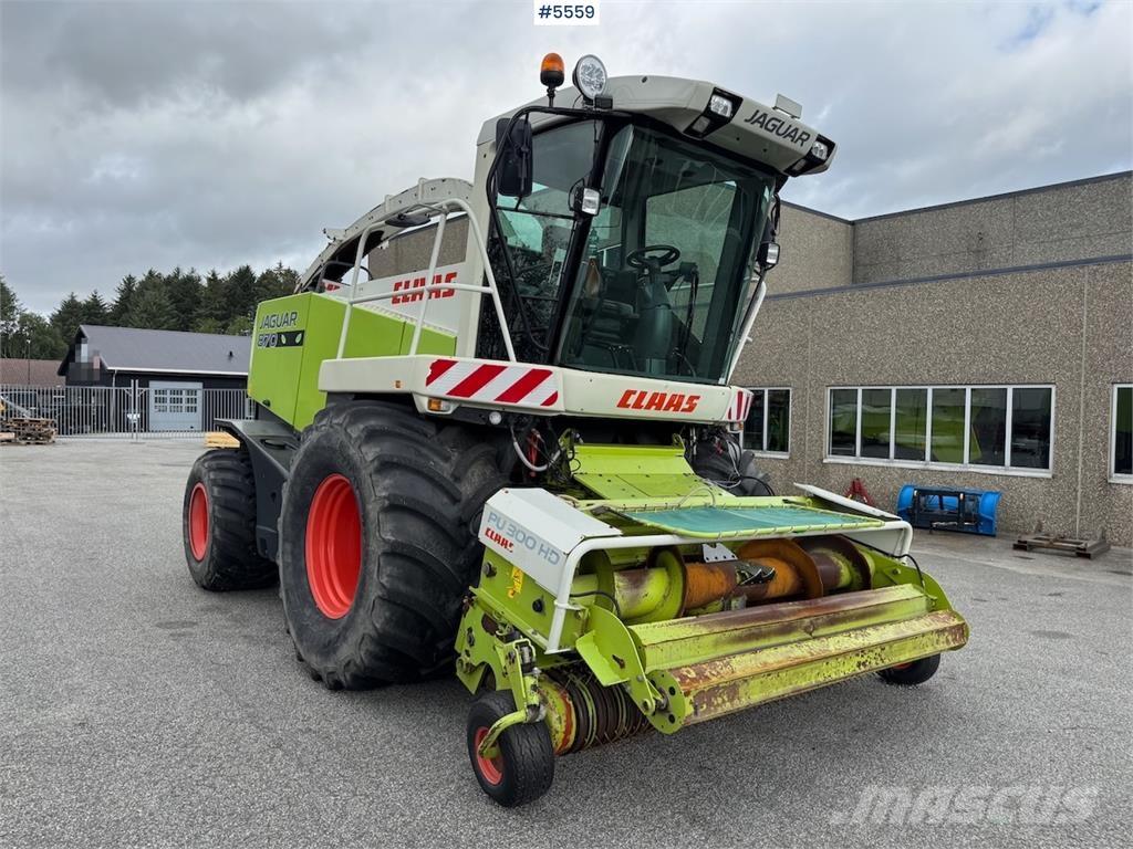 CLAAS Jaguar 870 Cita ražas novākšanas tehnika