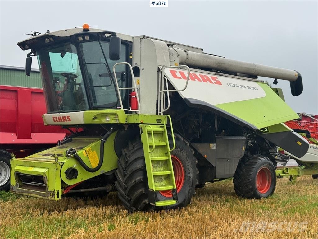 CLAAS Lexion 530 Ražas novākšanas kombaini