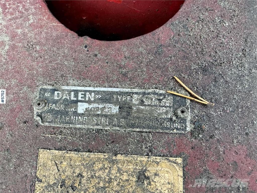 Dalen 1278 Sniega naži un tīrītāji