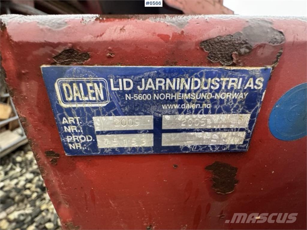 Dalen 2 trinns Sniega naži un tīrītāji