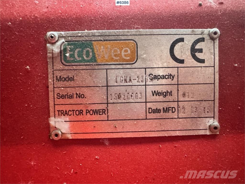  ECOWEE 230 Cita augsnes apstrādes tehnika un papildaprīkojums