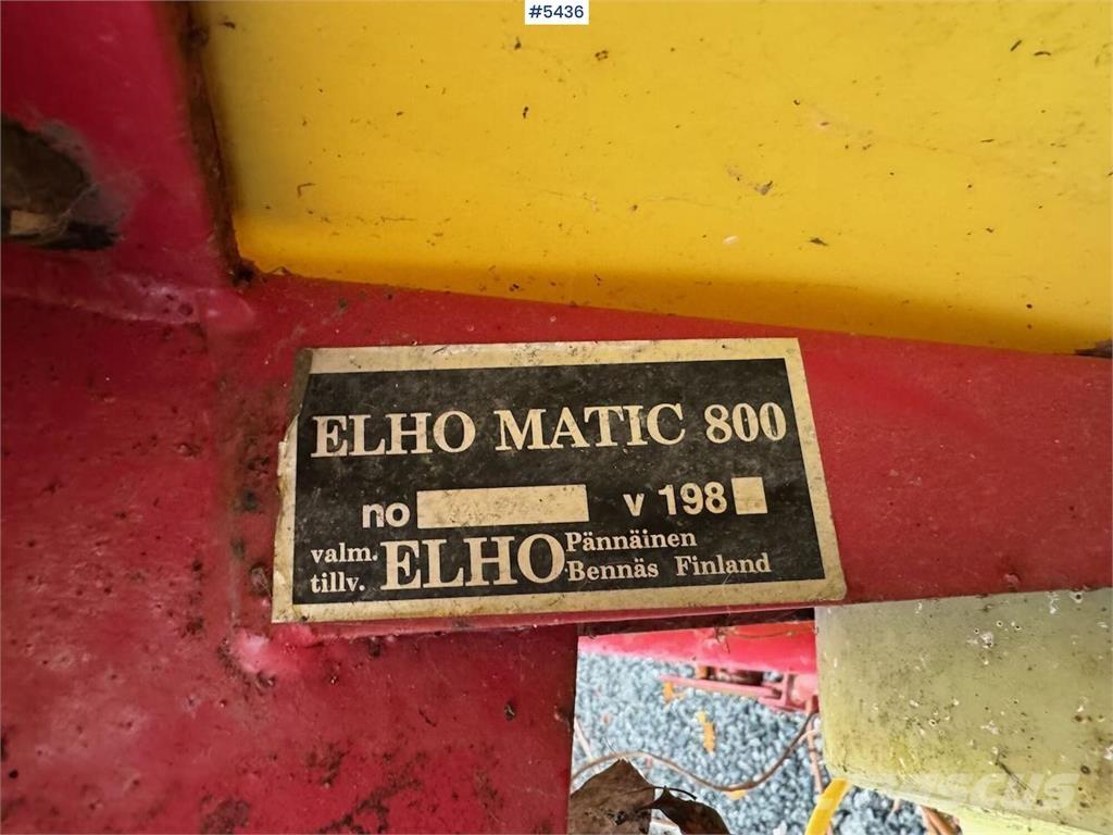 Elho Matic 800 Sējmašīnas