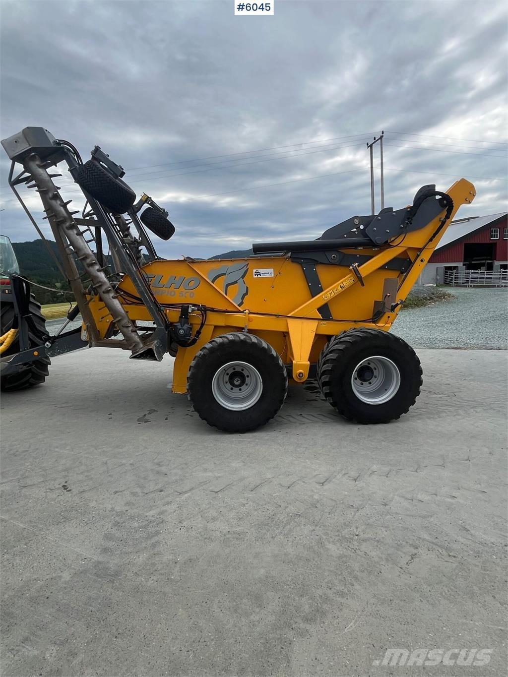 Elho Scorpio 550 Cita augsnes apstrādes tehnika un papildaprīkojums