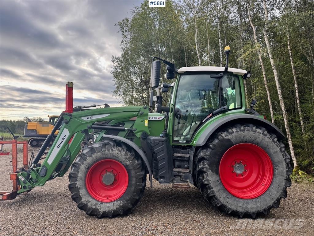 Fendt 516 Vario Traktori