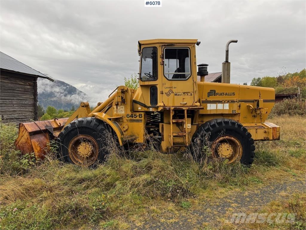 Fiat Allis 645-B Iekrāvēji uz riteņiem