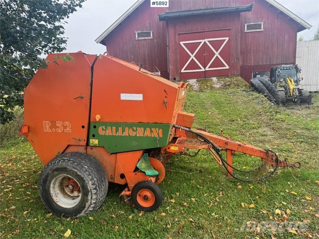 Gallignani R52 Cita ražas novākšanas tehnika