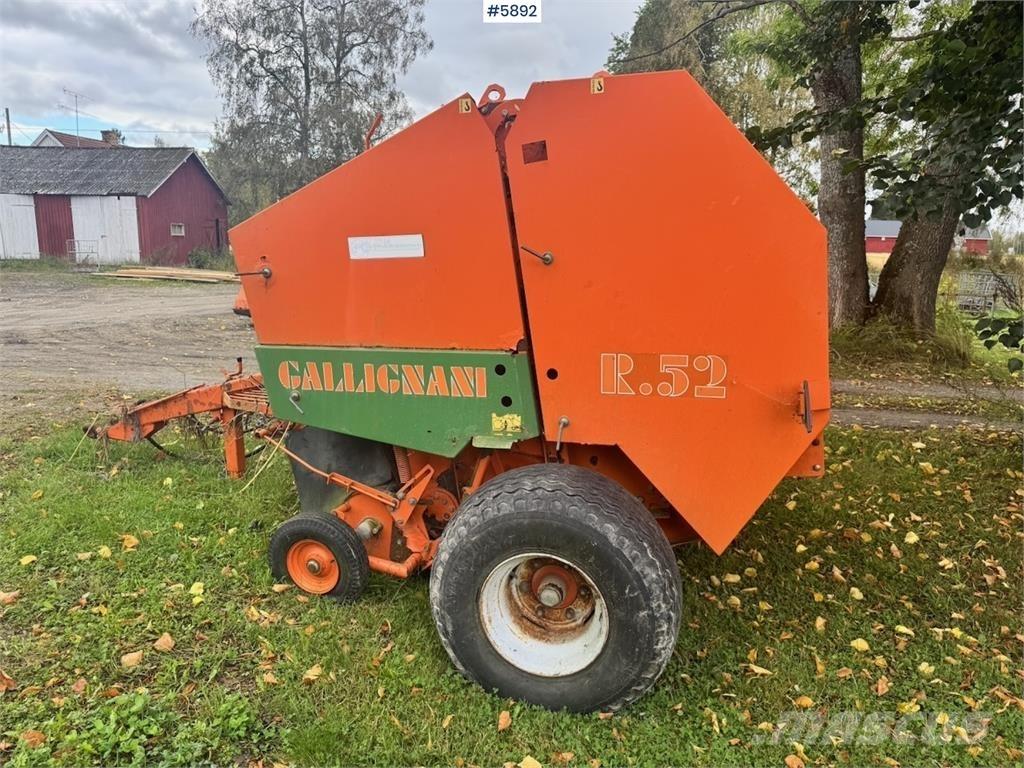 Gallignani R52 Cita ražas novākšanas tehnika