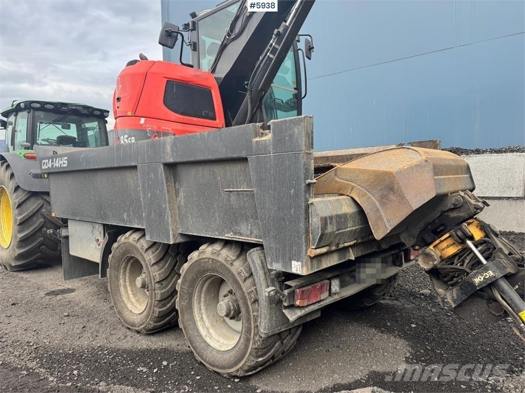 Gigant 4-14 Pašizgāzēju piekabes
