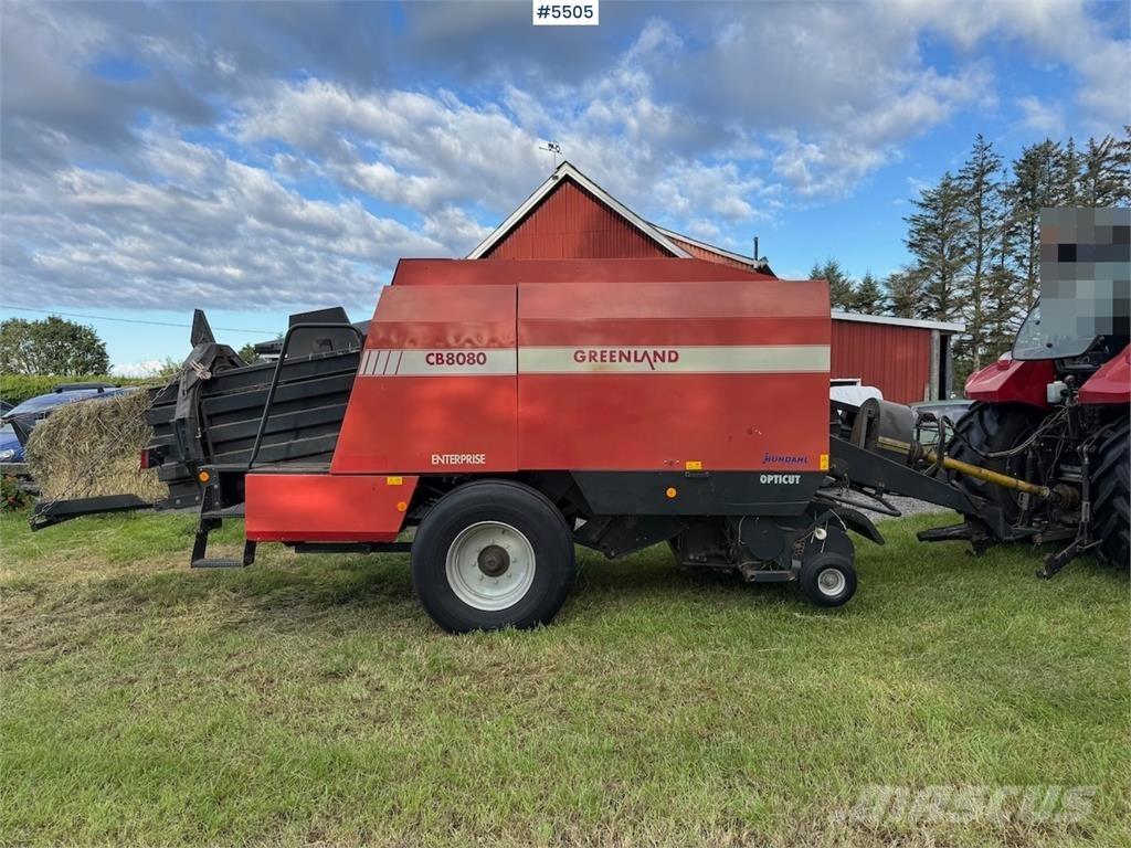 Greenland CB 8080 Cita ražas novākšanas tehnika