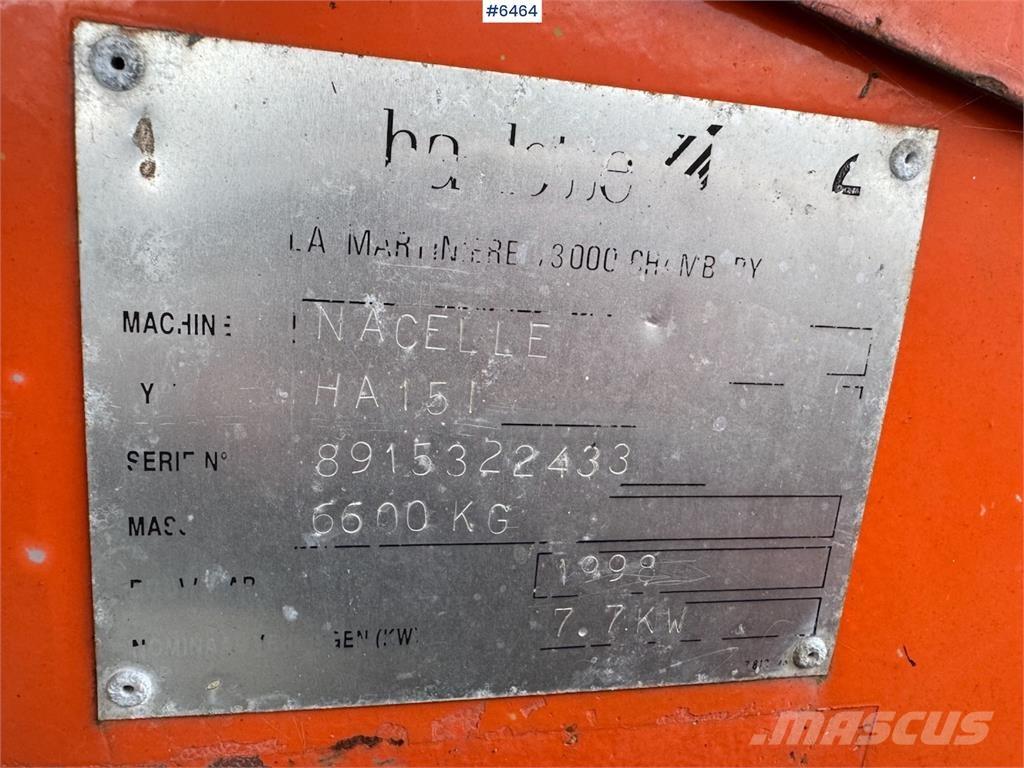 Haulotte HA 15 I Citi pacēlāji un platformas