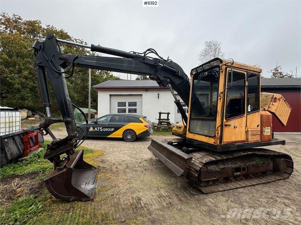 Hymas 8200 Kāpurķēžu ekskavatori