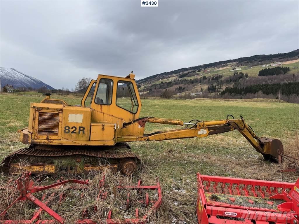 Hymas 82R Kāpurķēžu ekskavatori