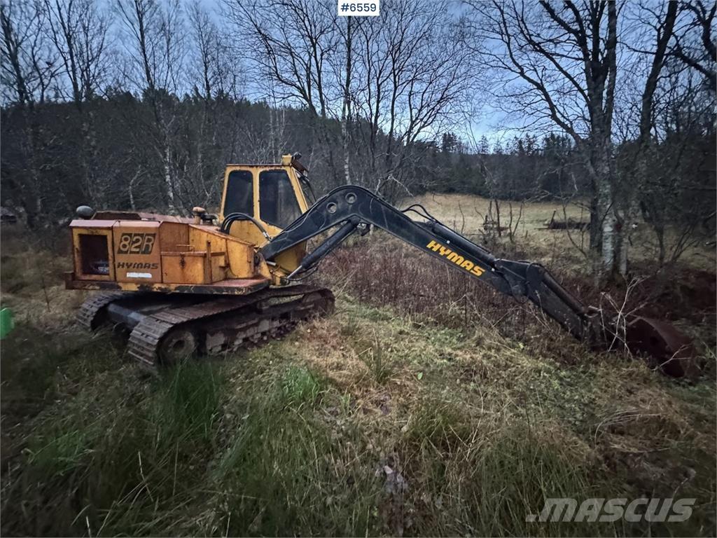 Hymas 82R Kāpurķēžu ekskavatori