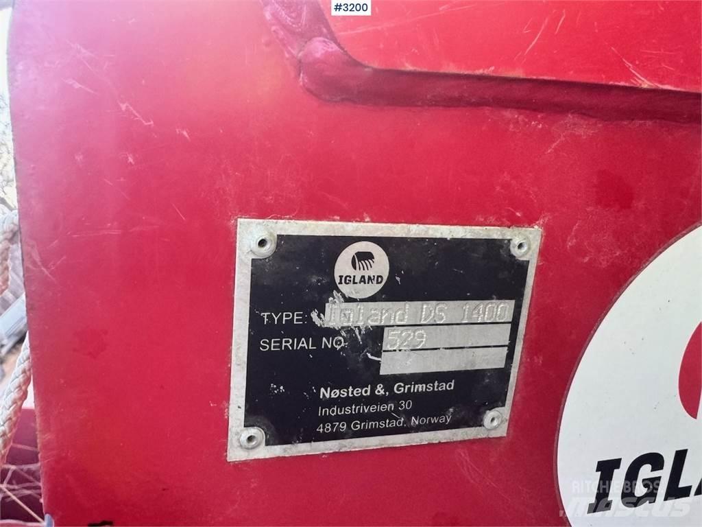 Igland DS 1400 Sniega naži un tīrītāji