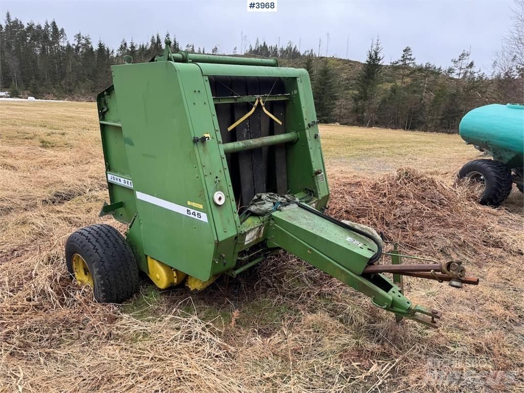 John Deere 545 Cita ražas novākšanas tehnika