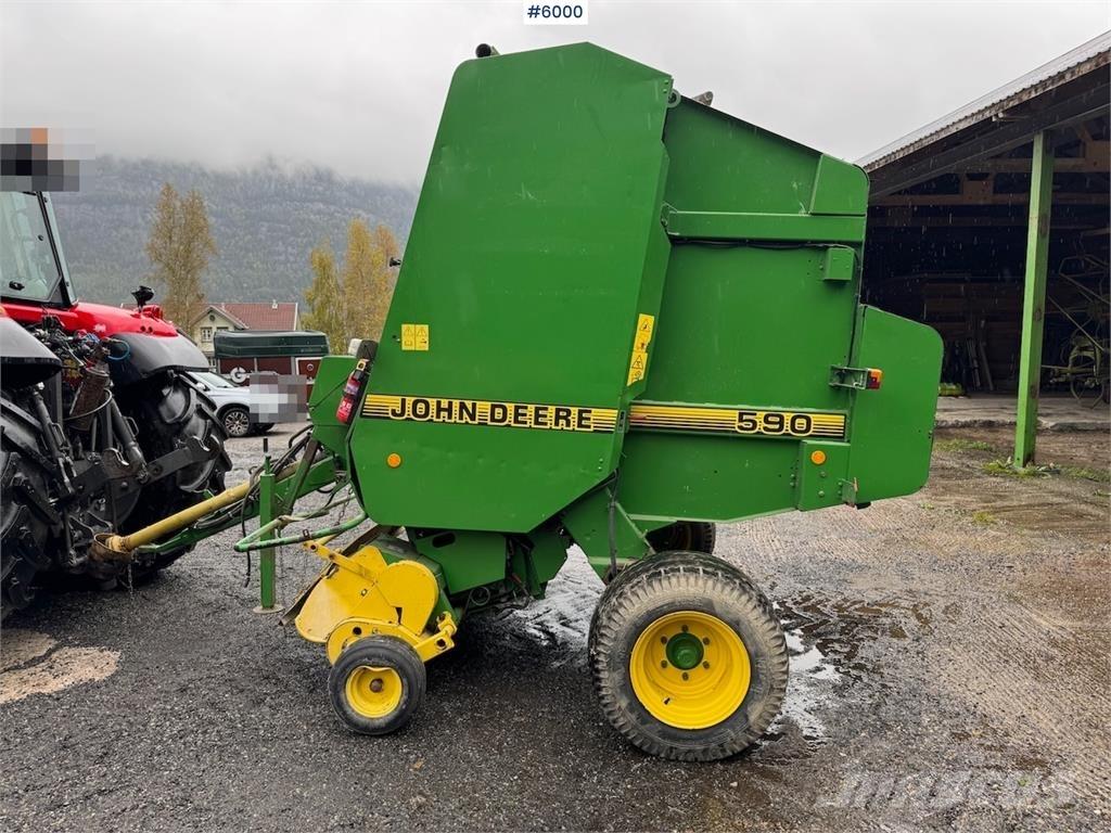 John Deere 590 Cita ražas novākšanas tehnika