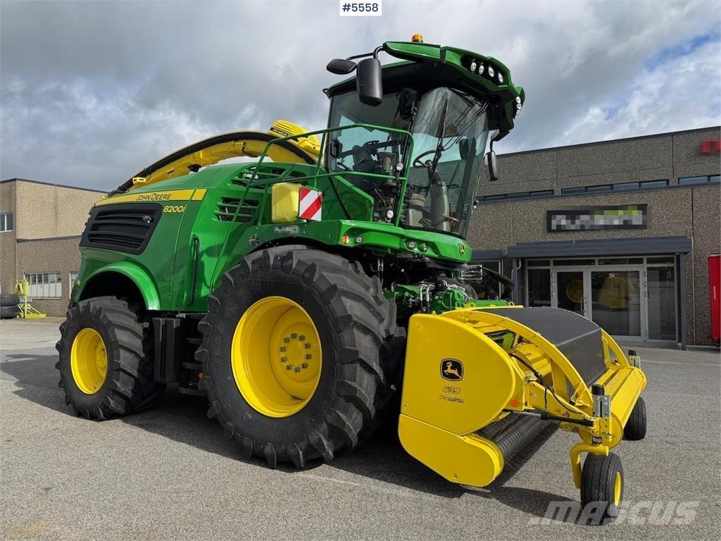 John Deere 8200 Cita ražas novākšanas tehnika