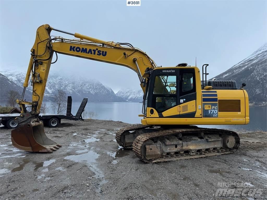 Komatsu PC 170 LC Kāpurķēžu ekskavatori
