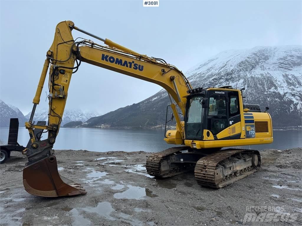 Komatsu PC 170 LC Kāpurķēžu ekskavatori