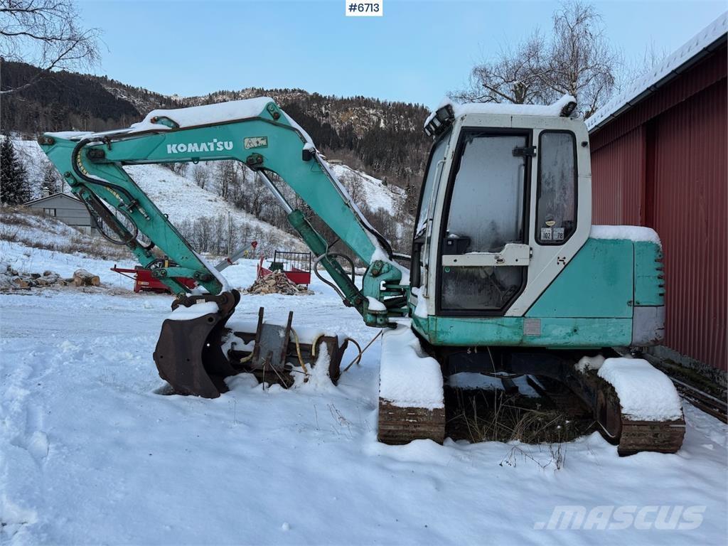 Komatsu PC 95 Kāpurķēžu ekskavatori