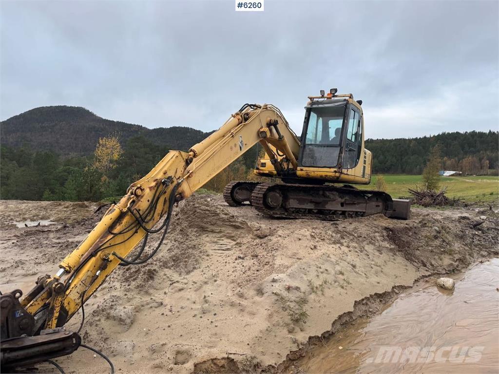 Komatsu PC130-6K Kāpurķēžu ekskavatori