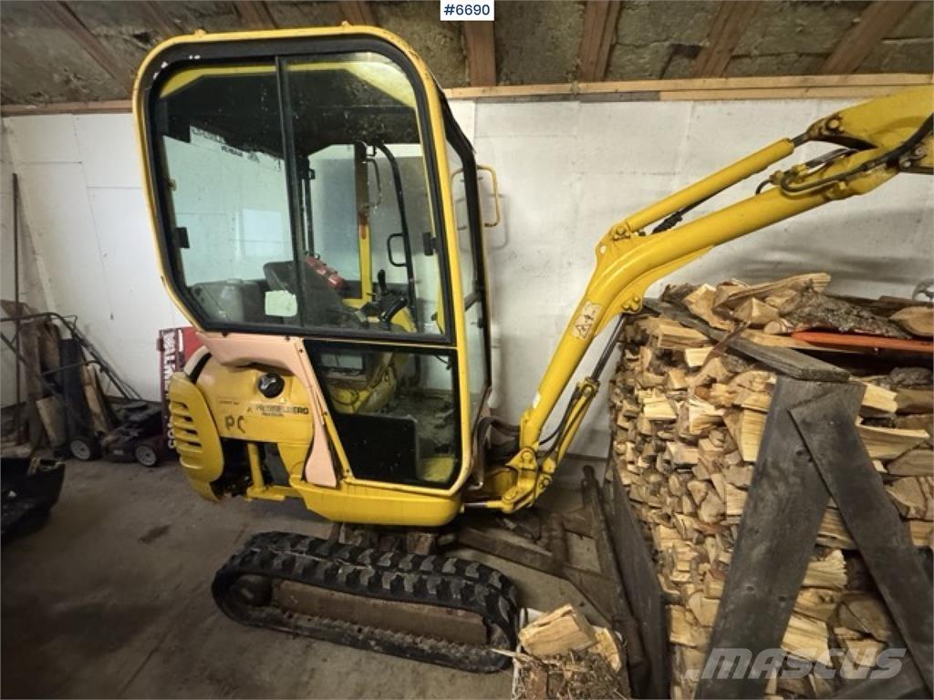 Komatsu PC15R Kāpurķēžu ekskavatori