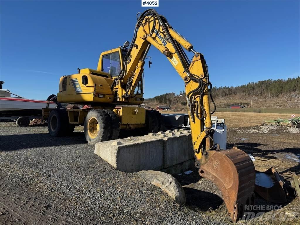 Komatsu PW 110R Kāpurķēžu ekskavatori