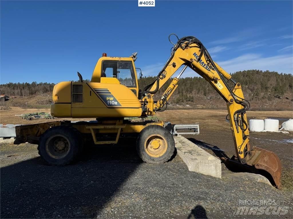 Komatsu PW 110R Kāpurķēžu ekskavatori