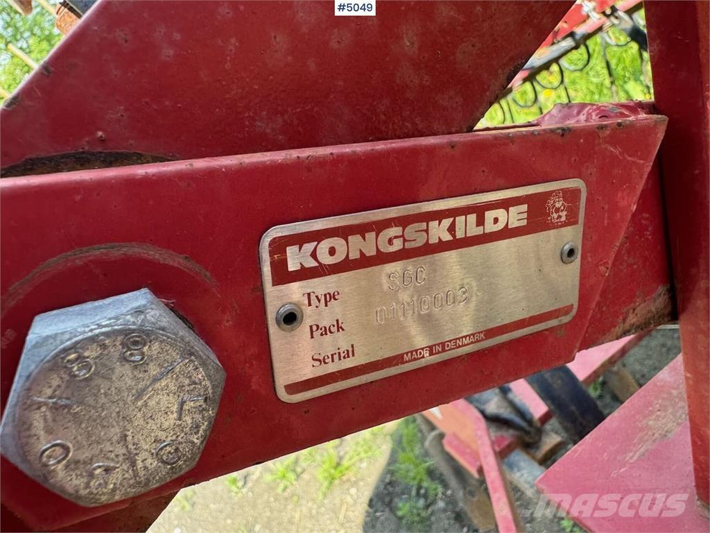 Kongskilde SGC Cita augsnes apstrādes tehnika un papildaprīkojums