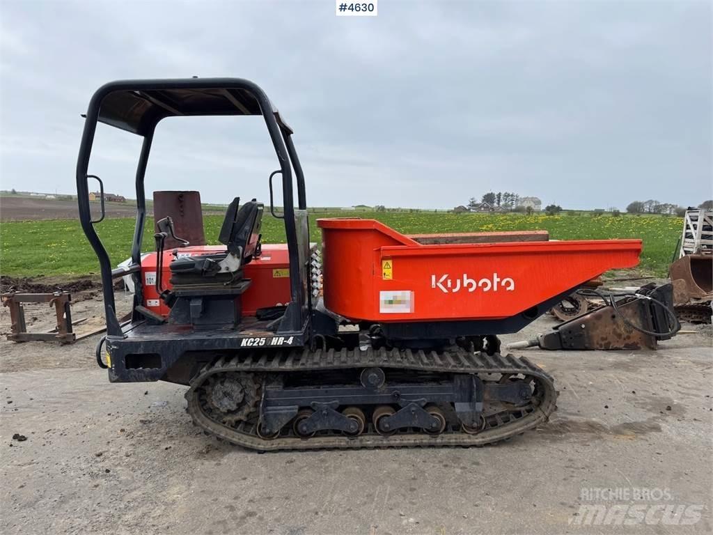 Kubota KC250HR-4 Mini pašizgāzēji
