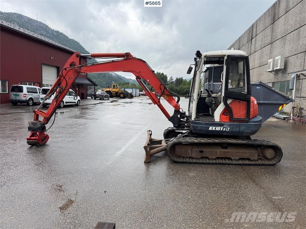 Kubota KX 161-3 Kāpurķēžu ekskavatori