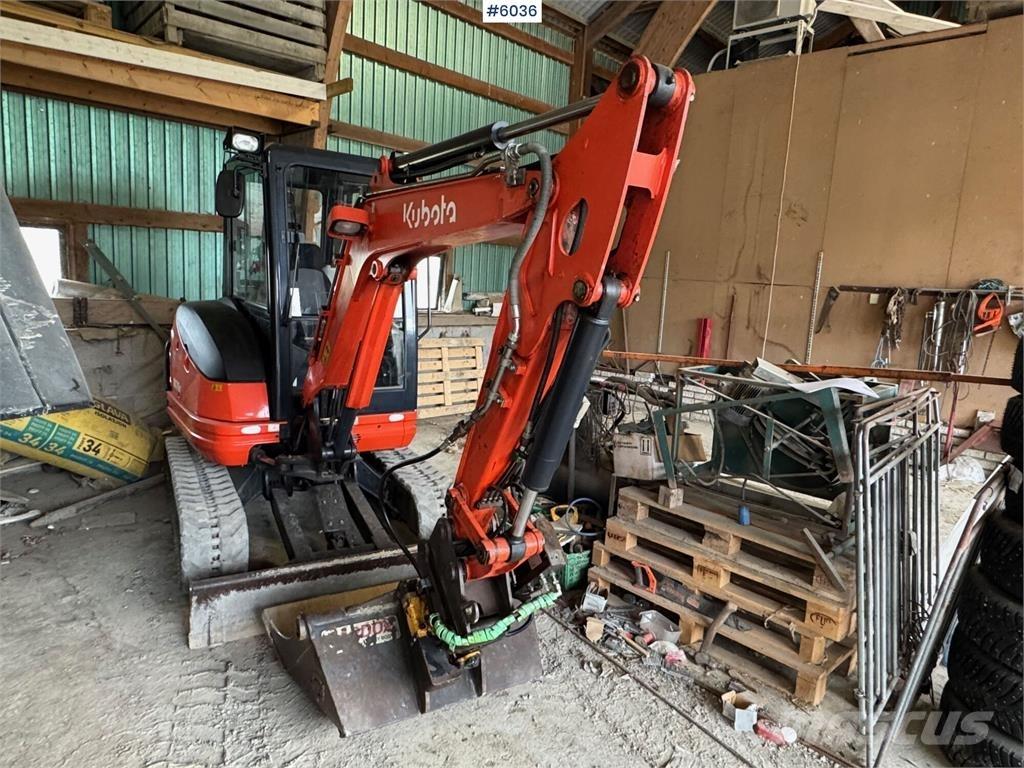 Kubota kx71-3 Kāpurķēžu ekskavatori